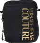 Versace Jeans Couture Stijlvolle Heren Schoudertas Black Heren - Thumbnail 1