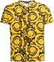 Versace Katoenen Stretch T-shirt met Print Yellow Heren - Thumbnail 2