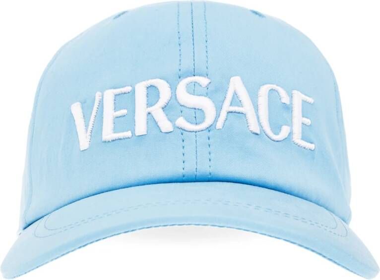 Versace Baseballpet Blauw Heren