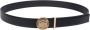 Versace Zwarte Leren Riem Stijlvolle Herenaccessoire Black Heren - Thumbnail 1