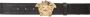 Versace Geometrisch Leren Riem met Reliëf Black Heren - Thumbnail 3