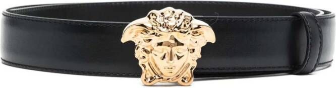 Versace Belt with decorative buckle Black Unisex