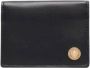 Versace Zwarte Leren Portemonnee met Medusa Applicatie Black Heren - Thumbnail 1
