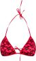 Versace Greca Bikini Top Red Dames - Thumbnail 3