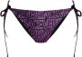 Versace Bikinibroekje met Monogram Logo Purple Dames - Thumbnail 1