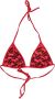 Versace Greca Bikini Top Red Dames - Thumbnail 1
