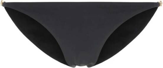Versace Black Lycra Bikini Bottom Zwart Dames
