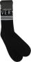 Versace Black Stretch Cotton Blend Sokken Zwart Heren - Thumbnail 1