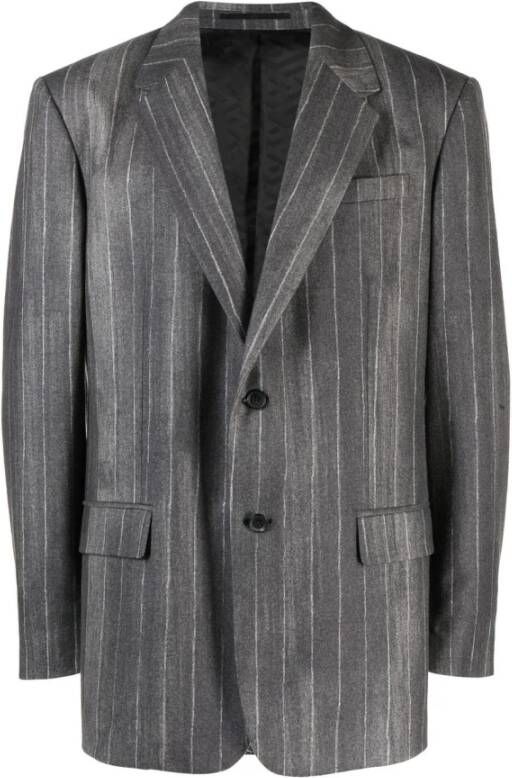 Versace Blazers Zwart Heren