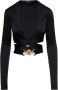Versace Blouse overhemd Zwart Dames - Thumbnail 1