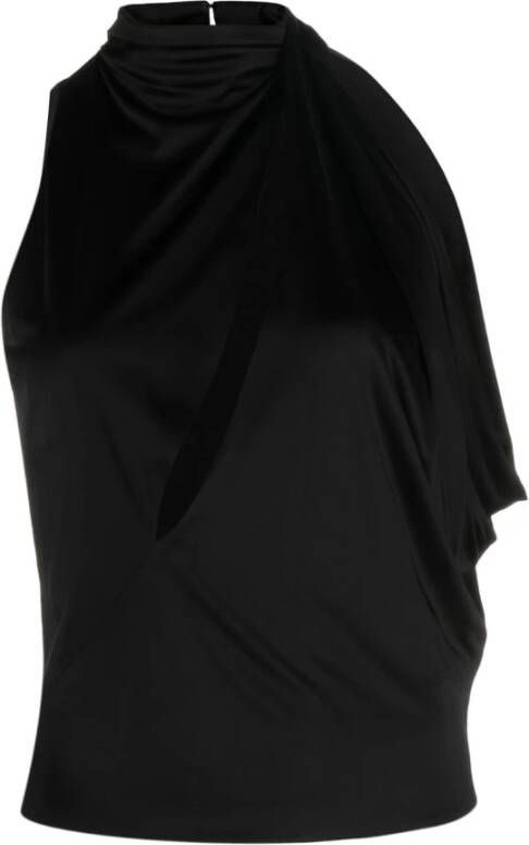Versace Zwarte overhemden Black Dames