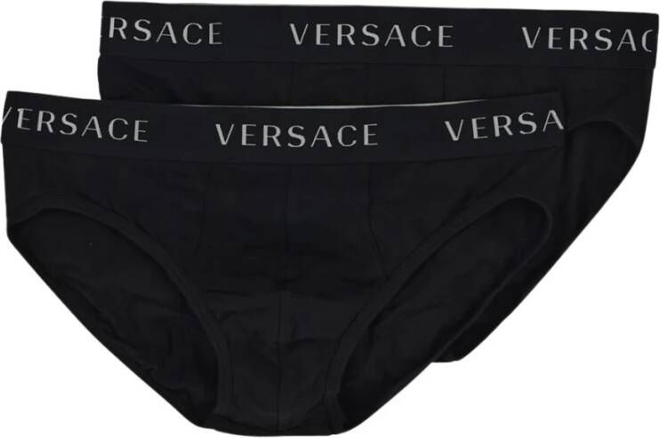 Versace Bottoms Zwart Heren