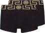 Versace Zwarte katoenen boxershort met Greca-detail Black Heren - Thumbnail 11