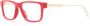 Versace Rode Optische Bril met Accessoires Red Unisex - Thumbnail 1