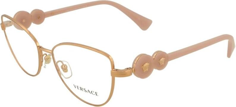 Versace Rose Gouden Brillenmontuur Pink Unisex