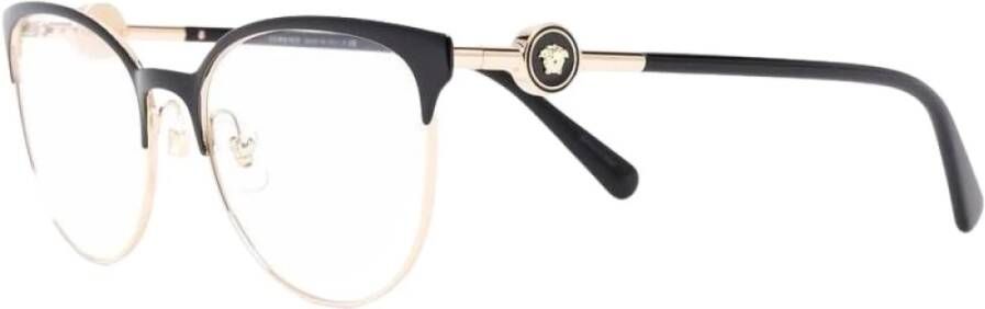 Versace Zwarte Frame Stijlvolle Bril voor Vrouwen Black Dames