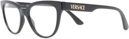 Versace Stijlvolle Brillen in Gb Kleur Black Unisex