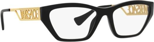 Versace Elegante Bril voor een Verfijnde Uitstraling Yellow Unisex