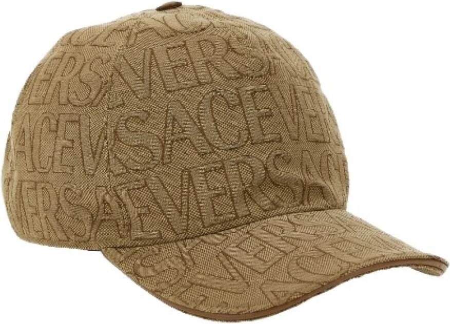Versace Hoeden Beige Heren