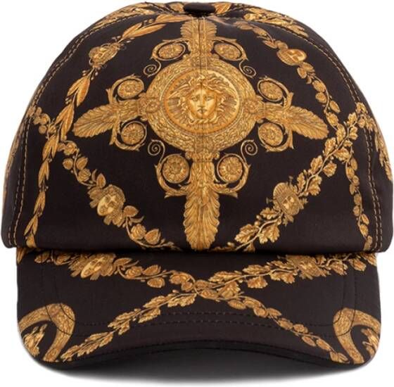 Versace Baseballpet Zwart Heren