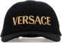 Versace Logo-Geborduurde Baseballpet Black Heren - Thumbnail 1
