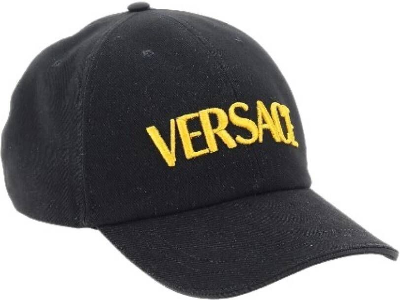 Versace Hoeden Black Heren