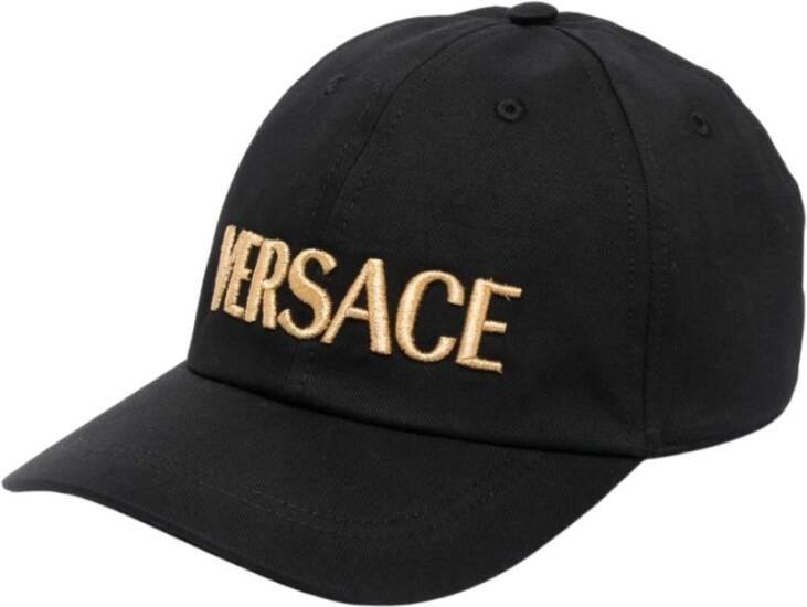 Versace Caps Zwart Heren