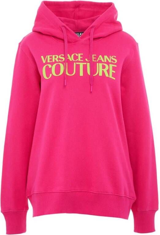 Versace Jeans Couture Hoodies Roze Dames