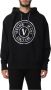 Versace Jeans Couture Zwarte Hoodie met Maxi Logo M Black Heren - Thumbnail 1