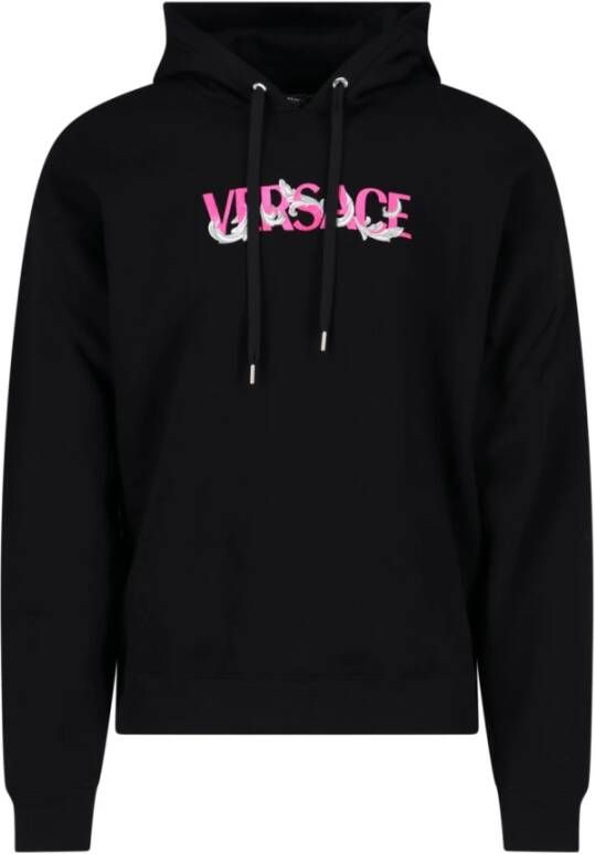 Versace Zwarte Sweaters voor Heren Black Heren