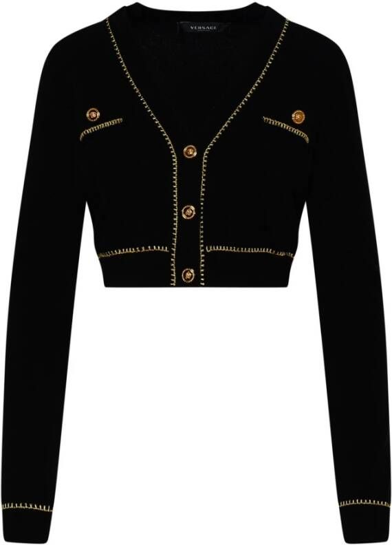 Versace Cardigans Zwart Dames