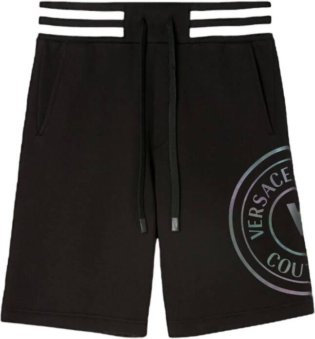 Versace Casual korte broek Zwart Heren