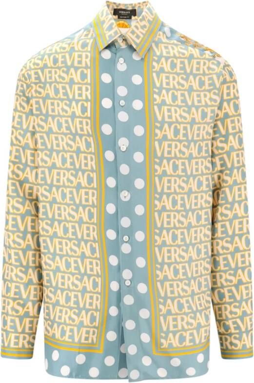 Versace Casual overhemd Meerkleurig Heren