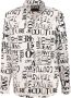 Versace Jeans Couture Stijlvolle Katoenen Overhemd voor Mannen White Heren - Thumbnail 1