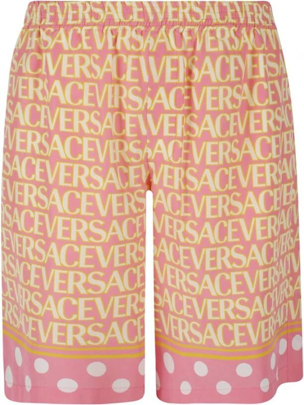 Versace Casual Shorts Roze Heren