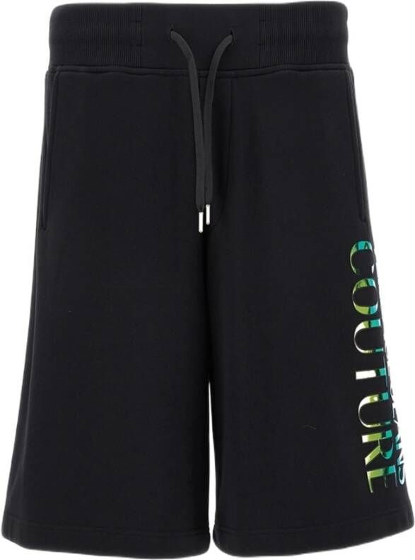 Versace Casual Shorts Zwart Heren