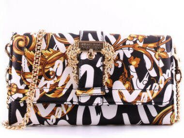 Versace Jeans Couture Women Wallet Cross Bag 73Va5Pf3Zs414G89 Black Zwart Dames