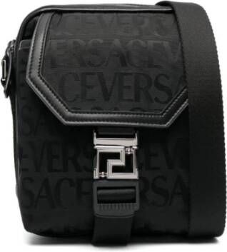 Versace Cross Body Bags Zwart Heren