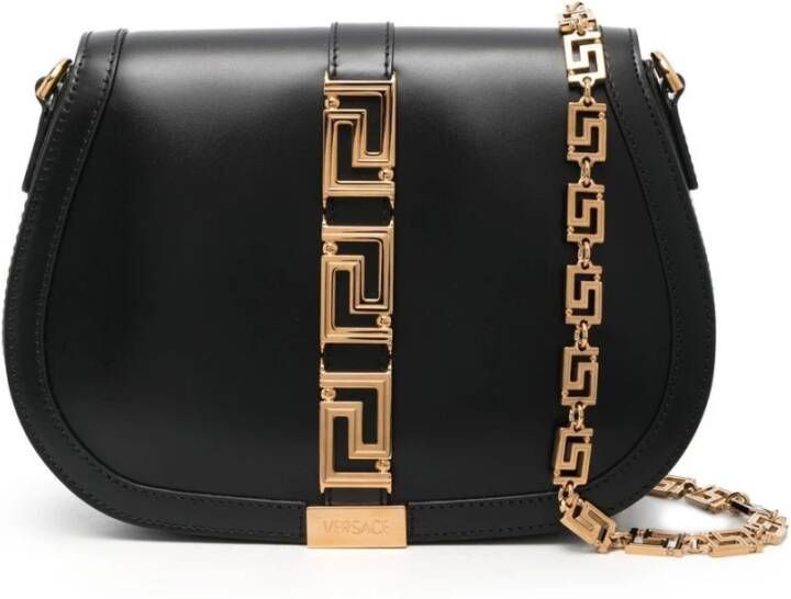 Versace Crossbody bags Large La Greca Goddess Bag in zwart