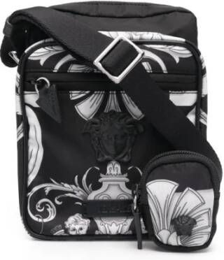 Versace Crossbody zak Zwart Heren