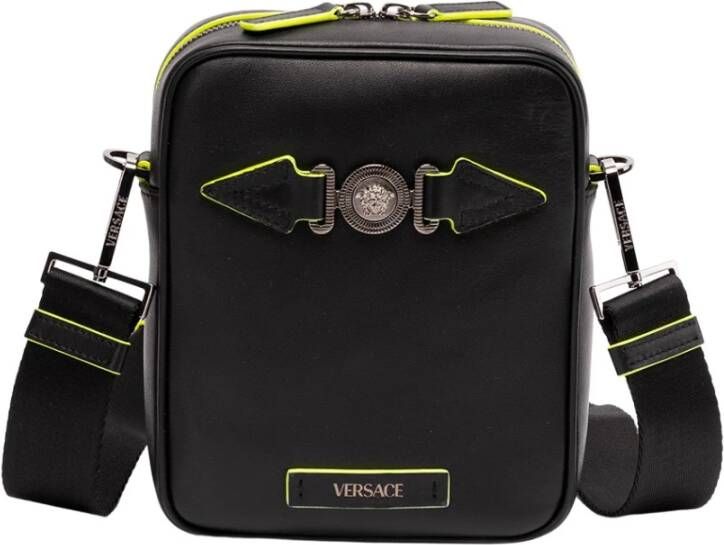 Versace Crossbody zak Zwart Heren