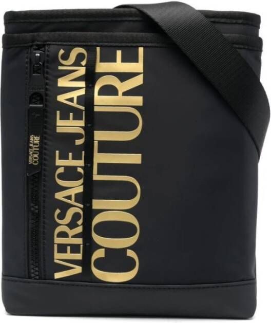 Versace Jeans Couture Stijlvolle Tassen Collectie Black Heren