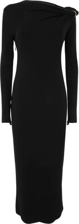 Versace Dag Maxi -jurk Zwart Dames
