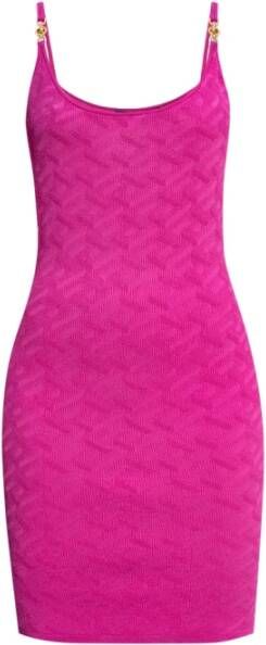 Versace Dag Midi -jurk Roze Dames
