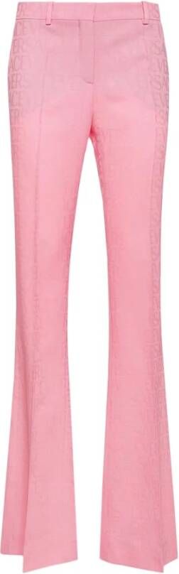 Versace Dameskleding Broeken Pastelroze Aw23 Pink Dames