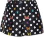 Versace Zijden Polka Dot Lieveheersbeestjes Shorts Multicolor Dames - Thumbnail 1