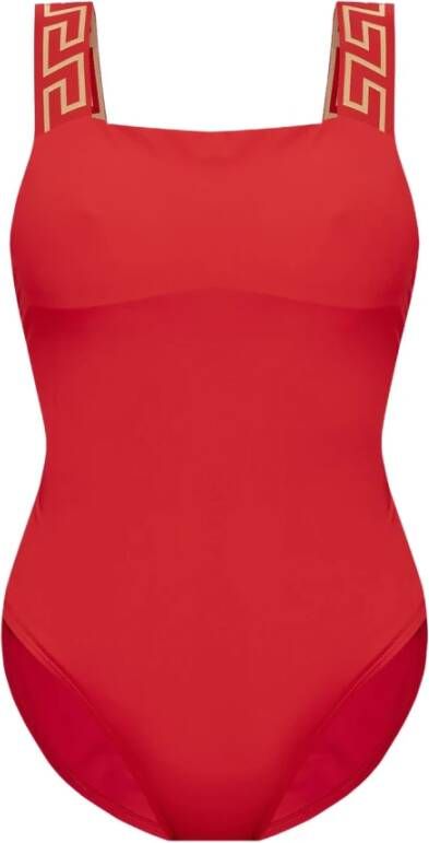 Versace Zeekleding Rood Red Dames