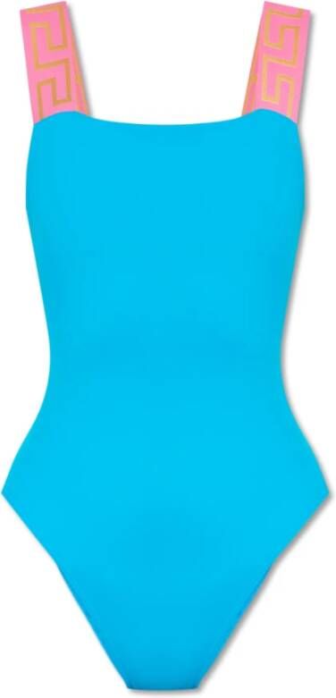 Versace Eendelig badpak Blauw Dames