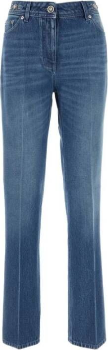 Versace Flared Jeans Blauw Dames