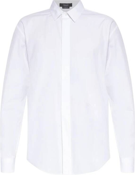 Versace Formeel overhemd White Heren